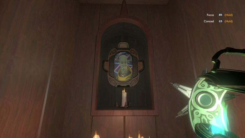 In-game plate for DLC: music room