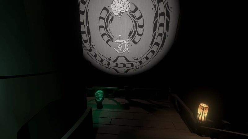 In-game plate for DLC: signal-blocking ship