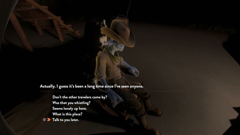 In-game plate for Esker: introduction dialog