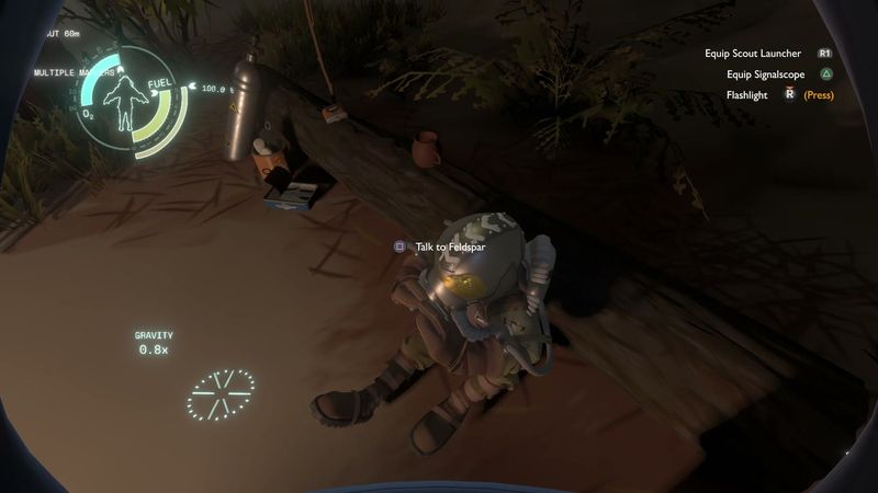 In-game plate for Feldspar: Initial Conversation
