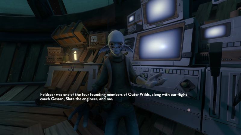 In-game plate for Hornfels: question menu