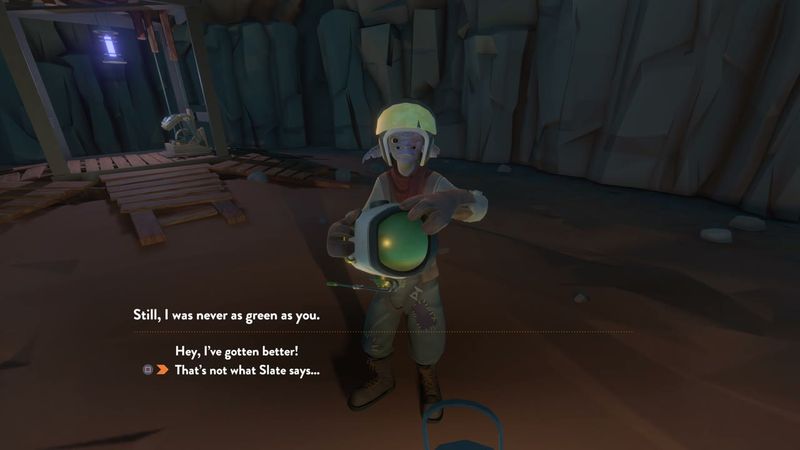 In-game plate for Gossan: introduction dialog