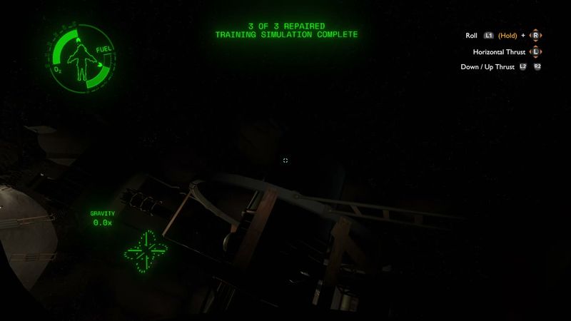 In-game plate for Gossan: Repair Satellite state