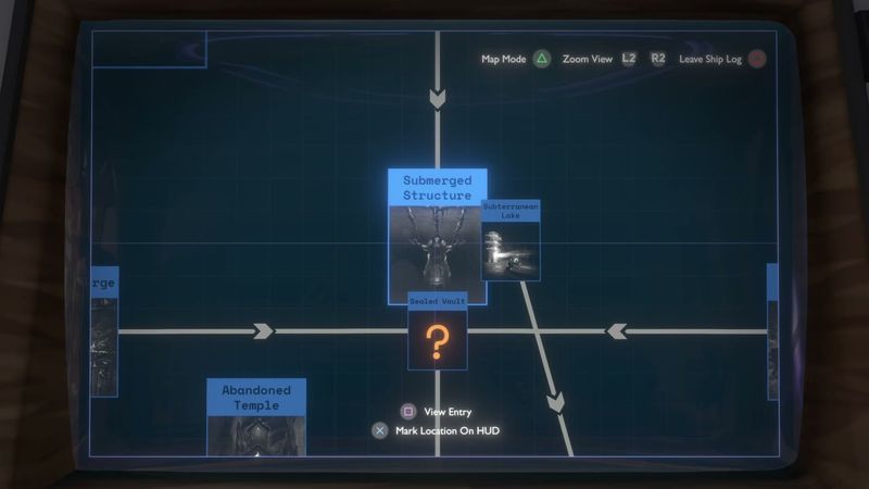 In-game plate for DLC ship log: Reservoir