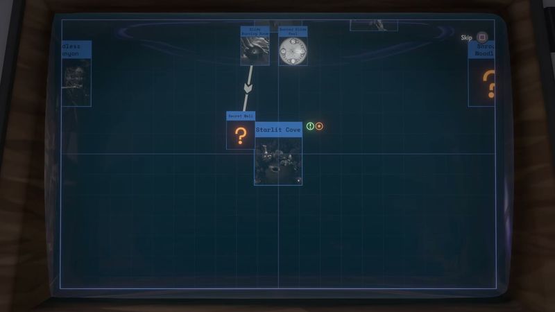 In-game plate for DLC ship log: Starlit Cove