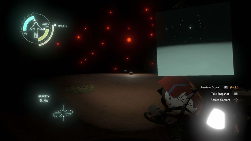 In-game plate for Eye of the Universe (true ending)