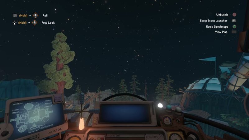 In-game plate for Brittle Hollow: Old Settlement