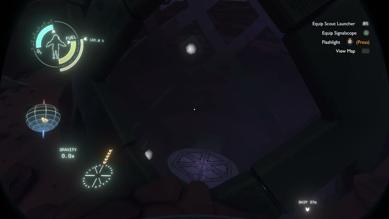 In-game plate for Interloper: surface shuttle