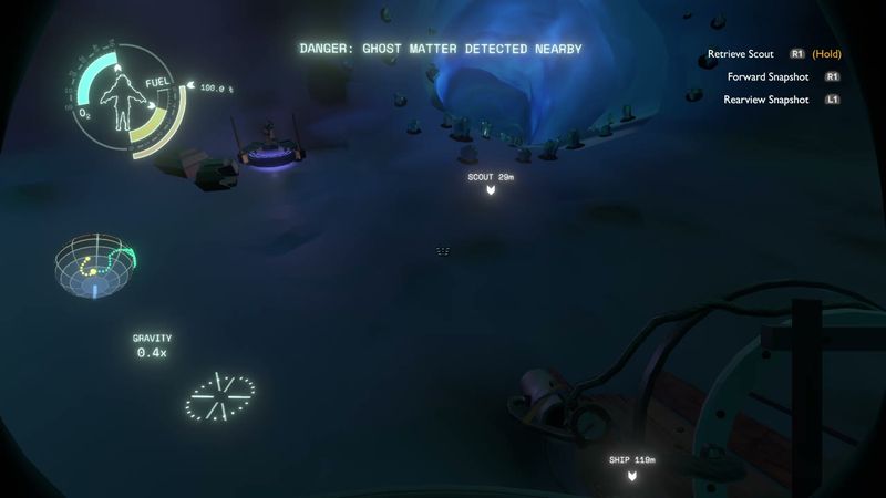 In-game plate for Interloper: ghost-matter tunnels