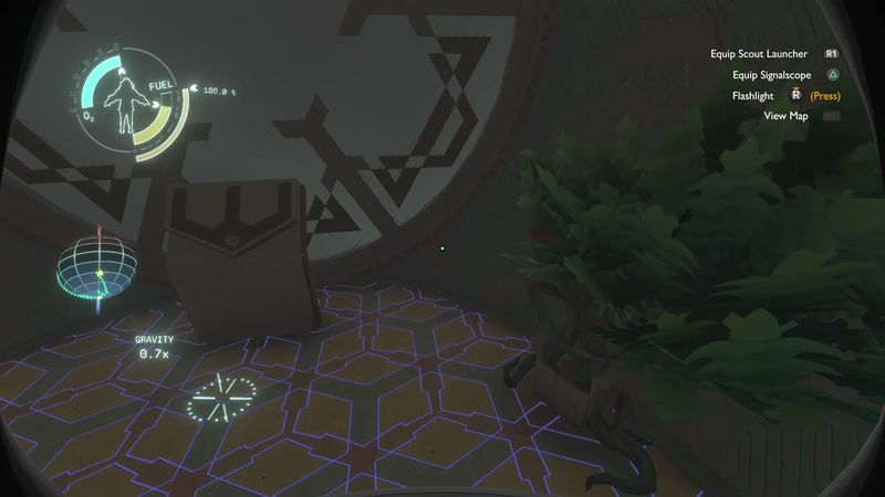 In-game plate for Quantum Moon: Solanum's shuttle
