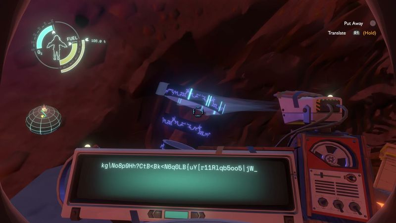 In-game plate for Hollow's Lantern Volcanic Testing Site: Evacuation warning