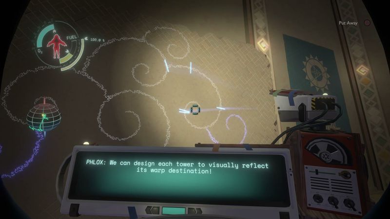 In-game plate for Giant's Deep Tower of Quantum Trials: Entrance