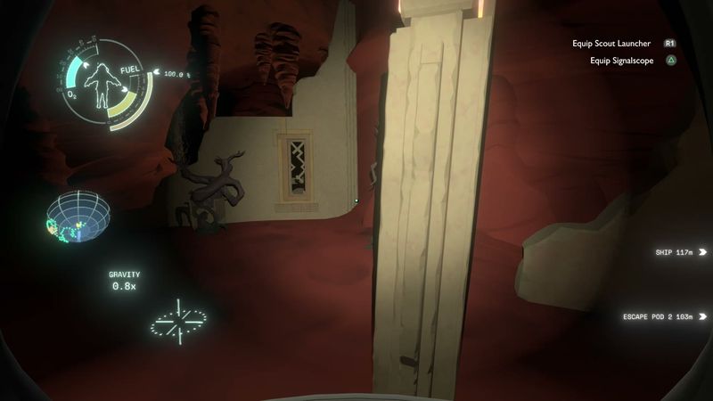 In-game plate for Giant's Deep Tower of Quantum Trials: Second trial