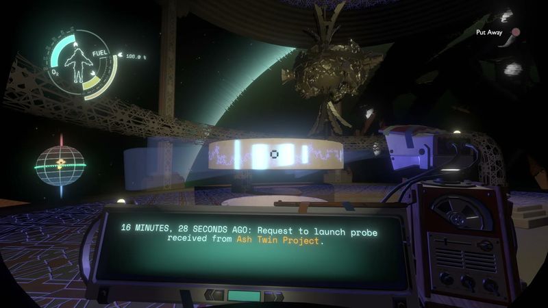 In-game plate for Orbital Probe Cannon Control Module: dynamic launch readouts