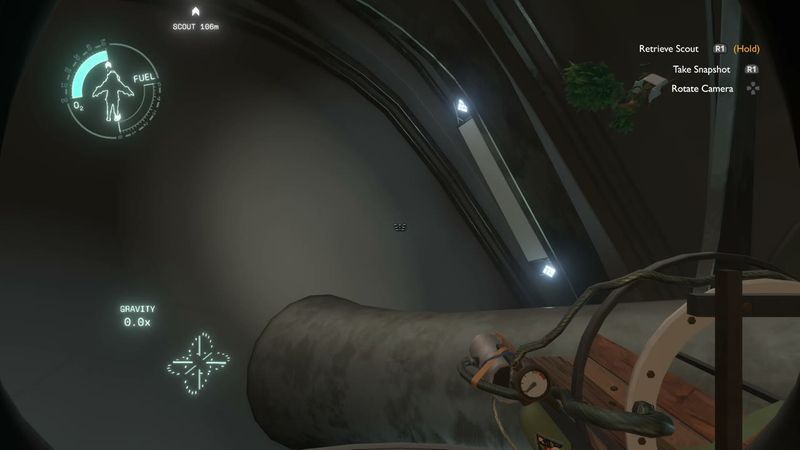 In-game plate for Dark Bramble The Vessel: Distress signal