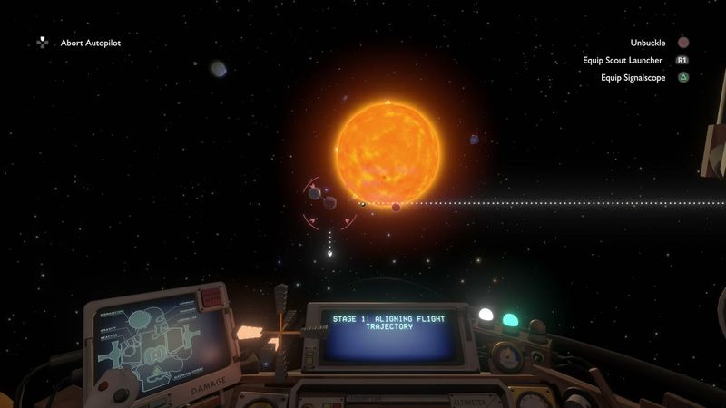 In-game plate for Interloper: cave-system recording