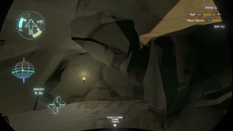 In-game plate for Giant's Deep Statue Island: Steins;Gate/Divergence Meter hidden scroll