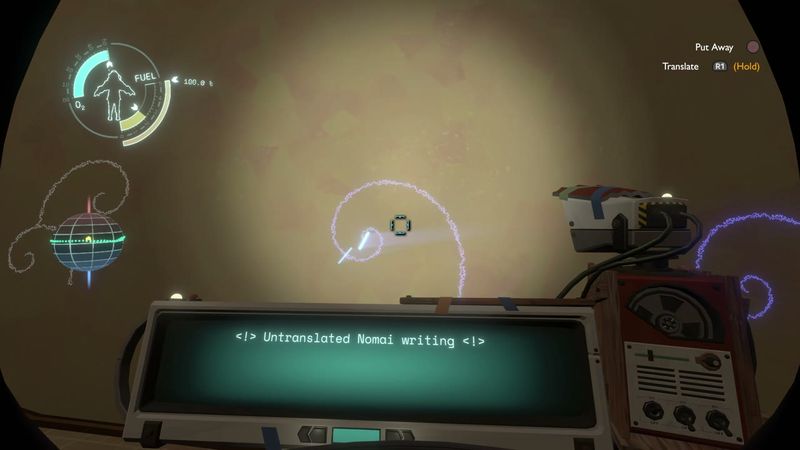 In-game plate for Ash Twin Project: Sun Station complete wall