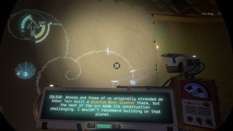 In-game plate for Ember Twin: Quantum Moon Locator fixed wall + scroll/socket