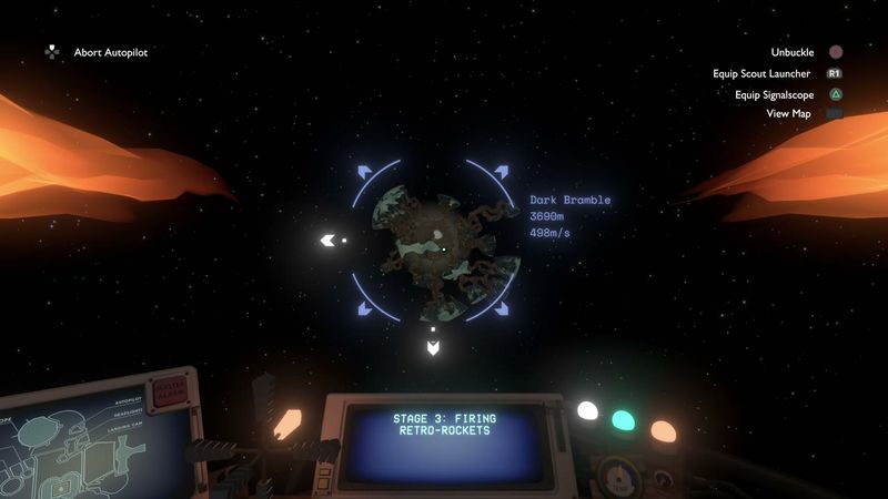 In-game plate for Ember Twin: Escape Pod 2 flightlog, records, trail writings