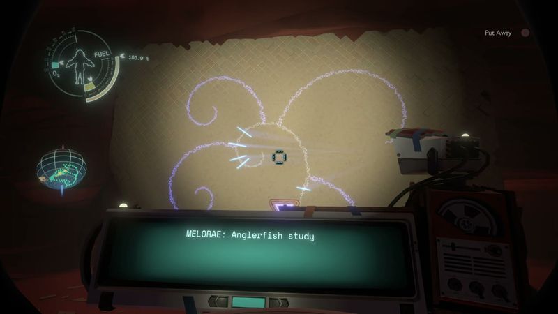 In-game plate for Ember Twin Sunless City: Anglerfish Overlook