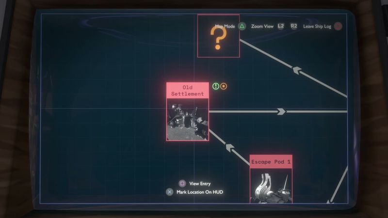 In-game plate for Brittle Hollow Old Settlement: Foli missing
