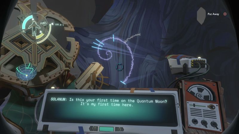 In-game plate for Solanum's full dialogue