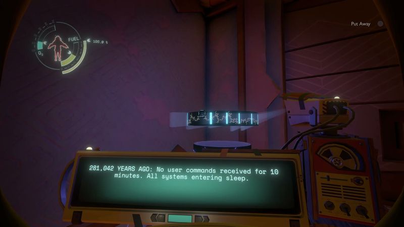 In-game plate for Nomai computer terminals