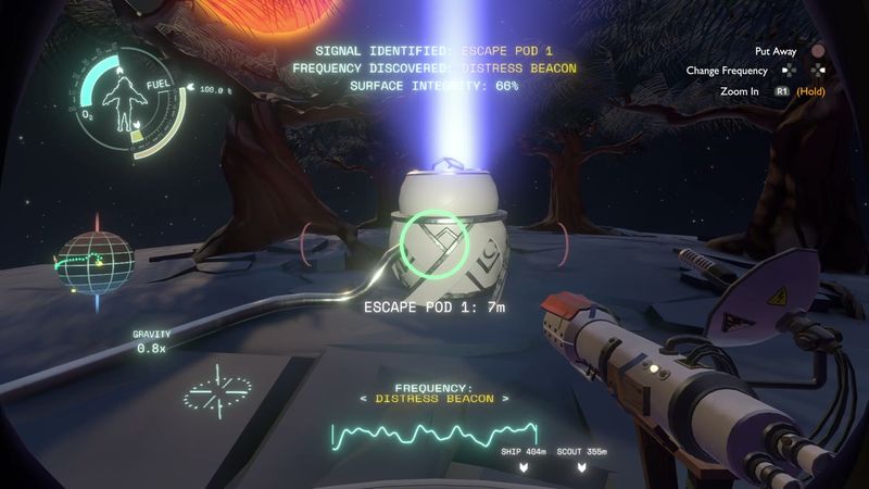 In-game plate for Signalscope five frequencies