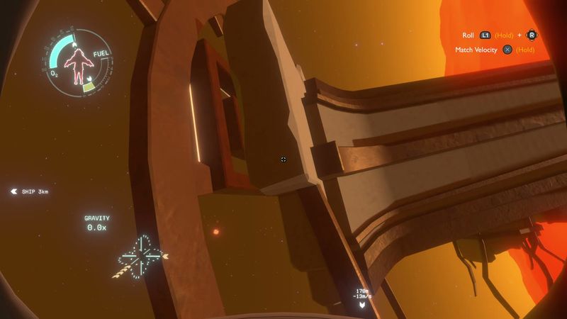In-game plate for Sun Station falling into the sun