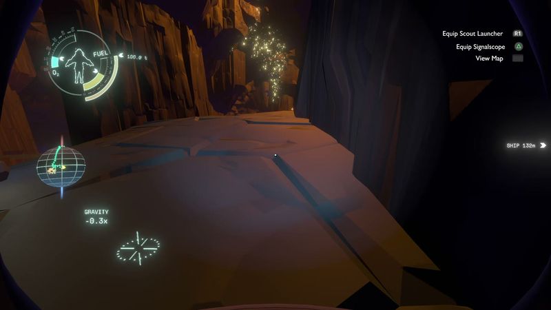 In-game plate for Brittle Hollow collapsing