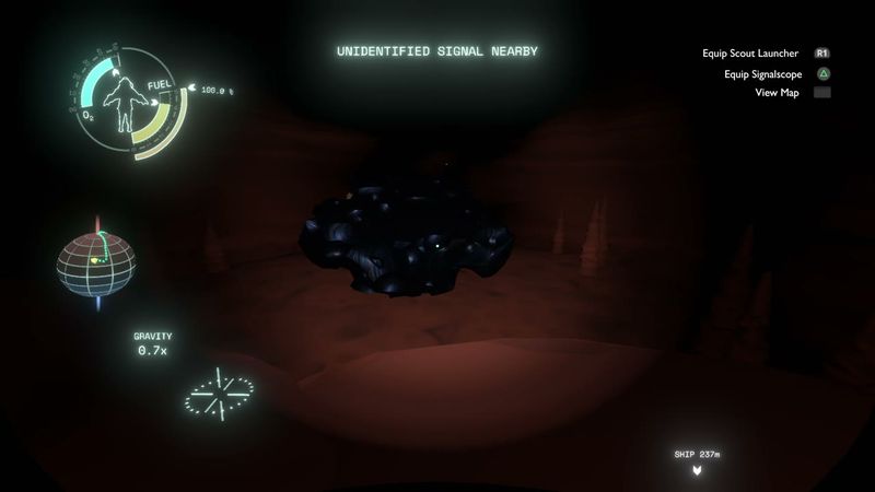 In-game plate for Signal: Cave Shard — Quantum Fluctuations