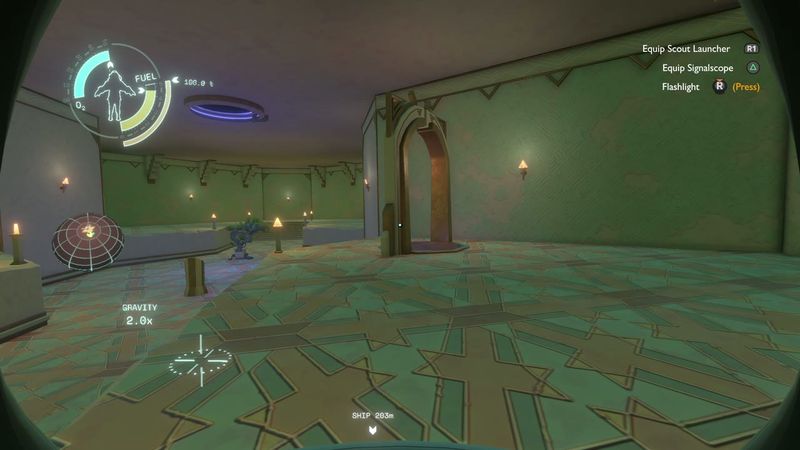 In-game plate for Signal: Island Shard — Quantum Fluctuations
