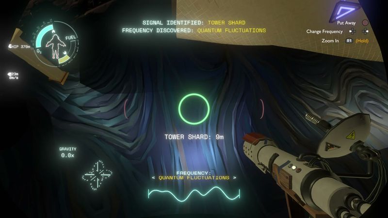 In-game plate for Signal: Tower Shard — Quantum Fluctuations