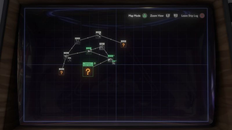 In-game plate for Brittle Hollow: Southern Observatory