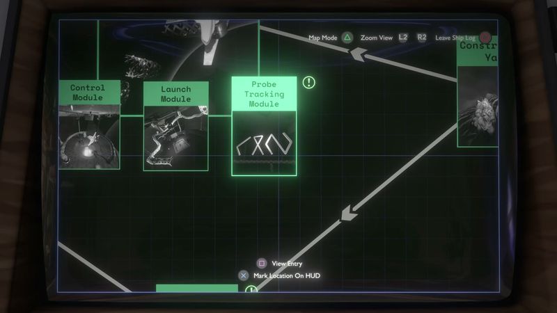 In-game plate for Orbital Probe Cannon: Probe Tracking Module
