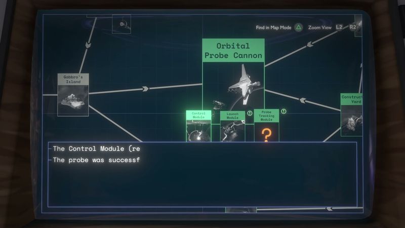 In-game plate for Orbital Probe Cannon: Control Module