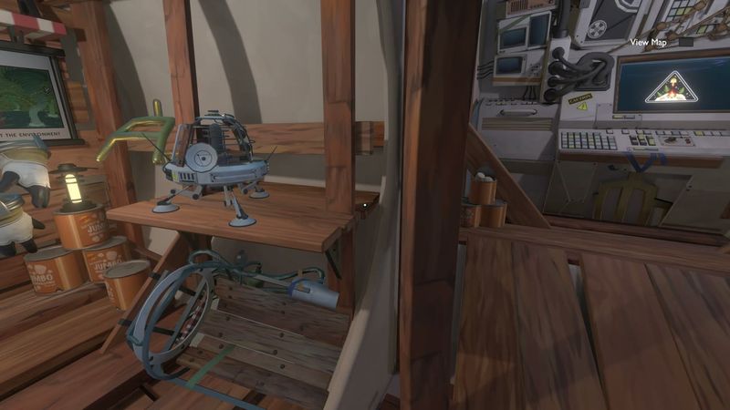 In-game plate for Ash Twin: Ash Twin Project