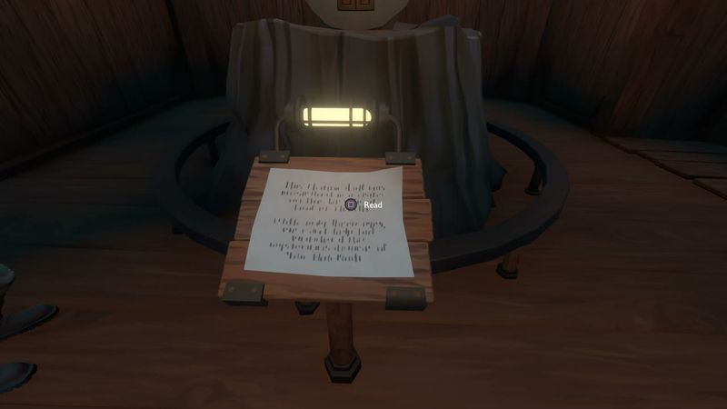 In-game plate for Museum placard: Nomai statue