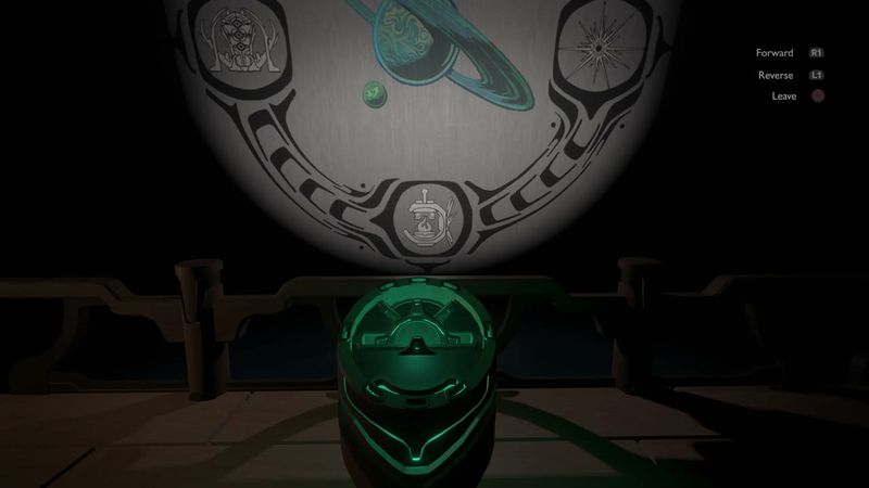 In-game plate for Slide reel: Shrouded Woodlands archive — Ringed Planet reel (unburnt)